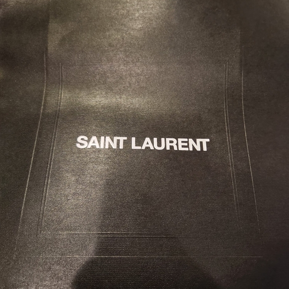 Saint Laurent Black Branded Bag - Picture 5 of 5